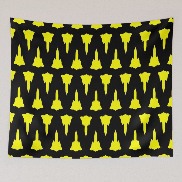 Item preview, Lockheed SR-71 Blackbird - Yellow Pattern Design designed and sold by Plane Jane Design.
