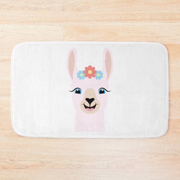 Item preview, Happy Cute Llama designed and sold by Captain Creative.