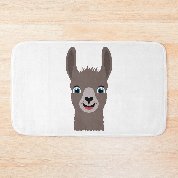 Item preview, Happy Cute Llama designed and sold by Captain Creative.