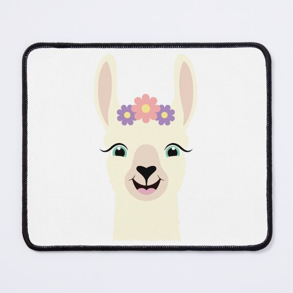 Item preview, Happy Cute Llama designed and sold by Captain Creative.