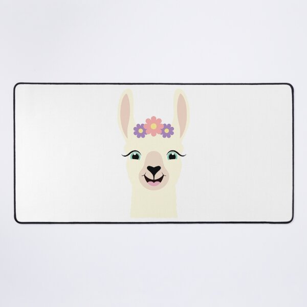 Item preview, Happy Cute Llama designed and sold by Captain Creative.