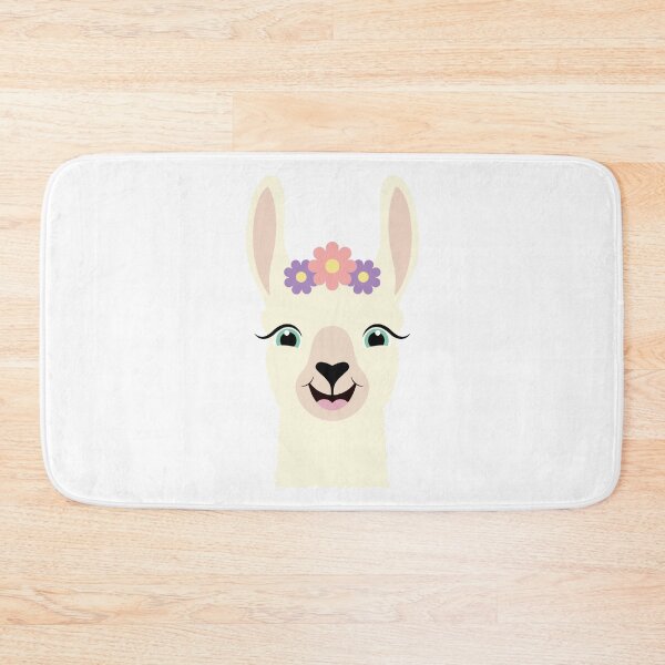 Item preview, Happy Cute Llama designed and sold by Captain Creative.