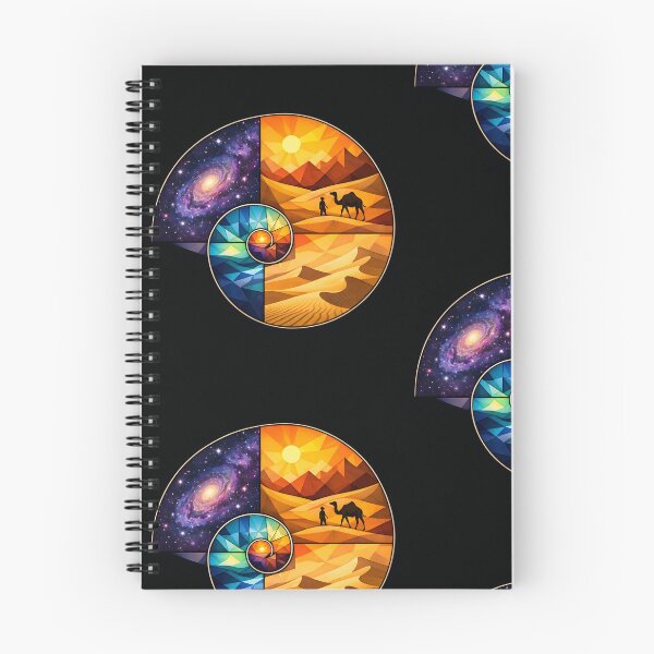 Item preview, Golden Ratio Fibonacci Spiral - Abstract Math Nature Print designed and sold by LuxeBuzz.