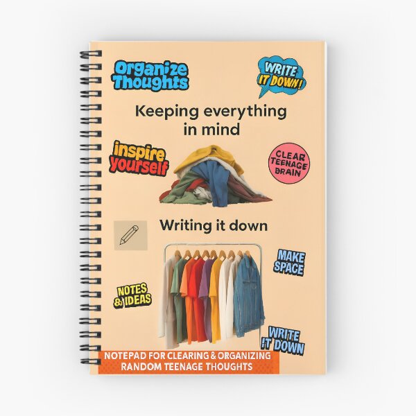 Item preview, Organize Thoughts for a Clear Mind designed and sold by NOMISKISAW.