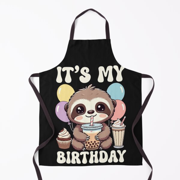 Item preview, It's My Birthday Sloth Celebration Animal Lover designed and sold by GrumpySableye.