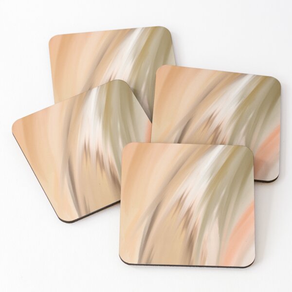 Item preview, Abstract piece in soft tones  designed and sold by WendyLeontien.