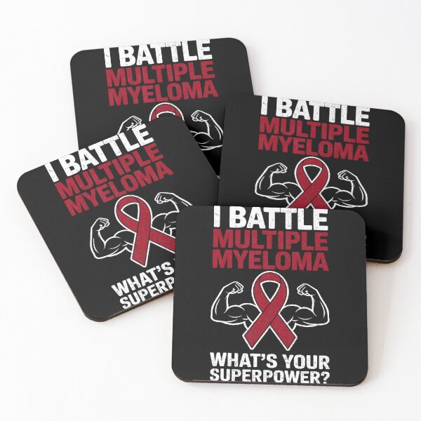 Item preview, I Battle Multiple Myeloma Cancer Awareness Warrior Fighter designed and sold by Arens ★★★★★.
