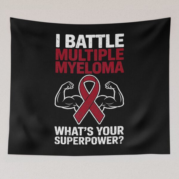 Item preview, I Battle Multiple Myeloma Cancer Awareness Warrior Fighter designed and sold by Arens ★★★★★.