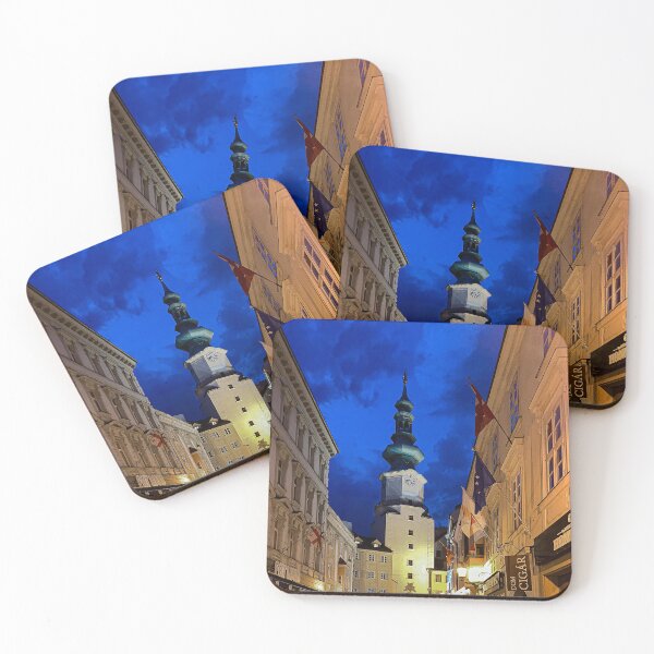 Item preview, Evening at St Michael’s Gate in Bratislava, Slovakia designed and sold by Trevor and Photos.