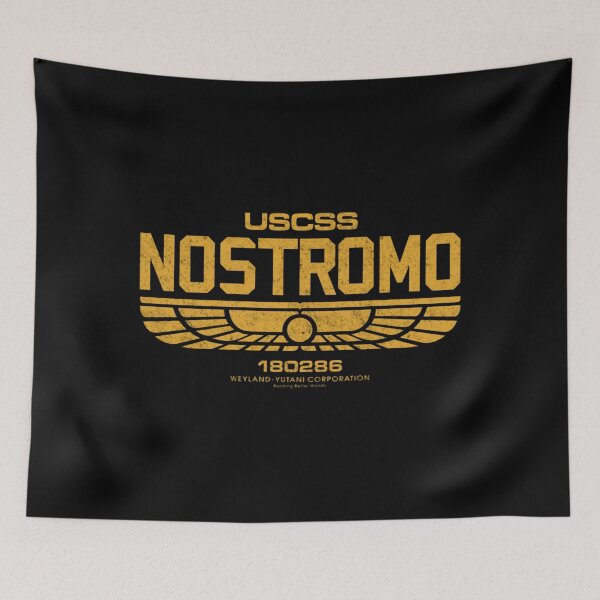 Item preview, USCSS Nostromo - vintage logo T-Shirt designed and sold by StevieHahn.