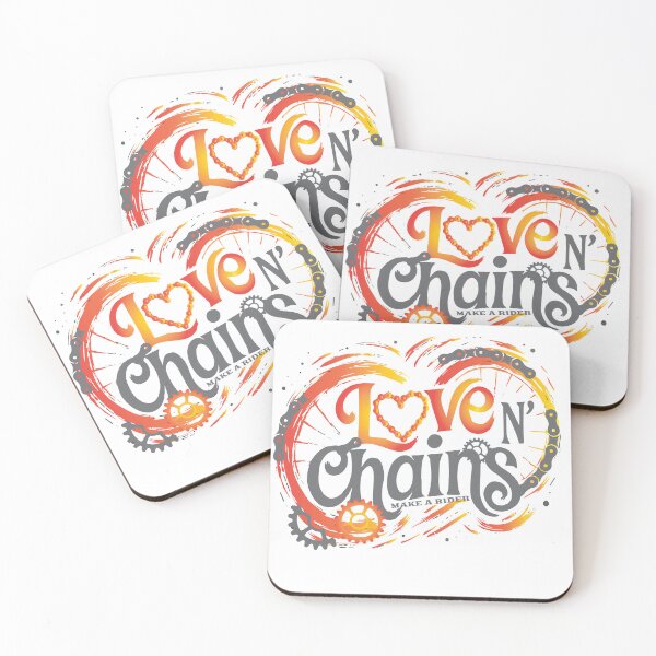 Item preview, Love N' Chains - Vintage Cycling Heart - Chain Power Original designed and sold by ChainPower.