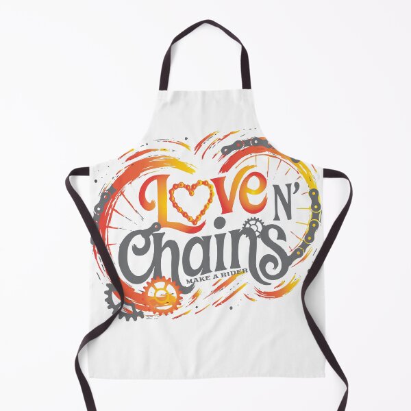 Item preview, Love N' Chains - Vintage Cycling Heart - Chain Power Original designed and sold by ChainPower.