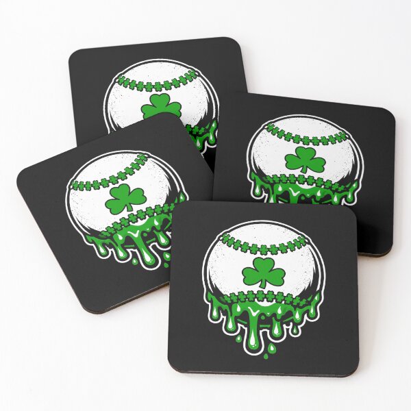 Item preview, St Patricks Day Shamrock Baseball Ice Cream Drip Boys Kids Men designed and sold by clothesy7.