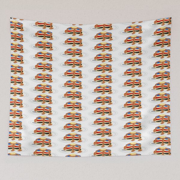 Item preview, Stack of Pancakes Polyamory Pride Flag designed and sold by HarveyHandcraftsandDesigns.