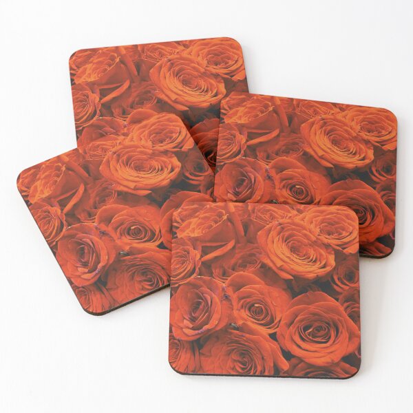 Item preview, Orange Roses - romantic floral photo  designed and sold by hollycooper.
