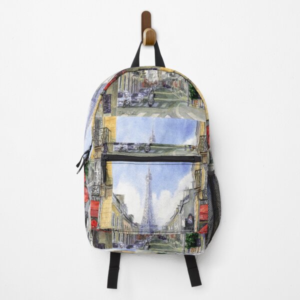 Item preview, View of the Eiffel Tower, Cafe in Paris, France designed and sold by Colibri77.