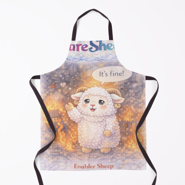 Item preview, Enabler Sheep | It’s Fine CareSheep Parody (Sheepism) designed and sold by Thpoar.