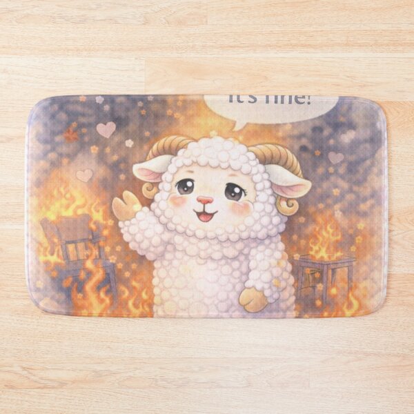 Item preview, Enabler Sheep | It’s Fine CareSheep Parody (Sheepism) designed and sold by Thpoar.