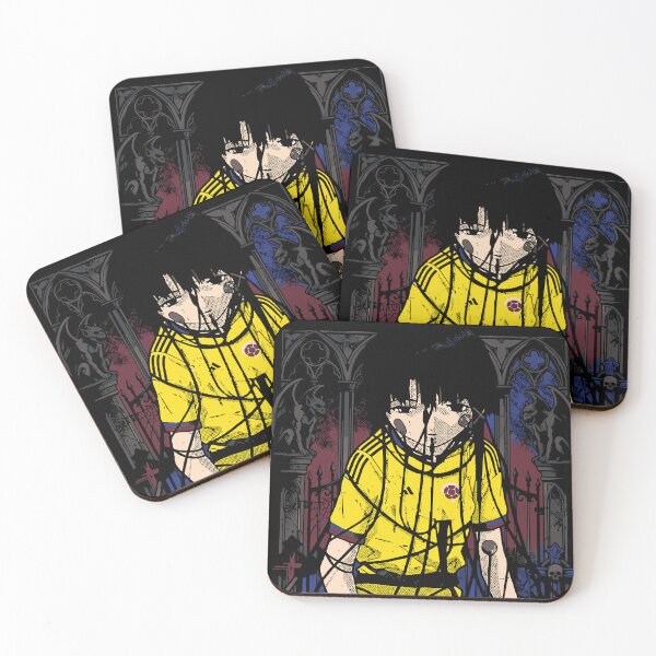 Item preview, Cyber Wired Girl Colombian Football Jersey Art designed and sold by moosesclub.