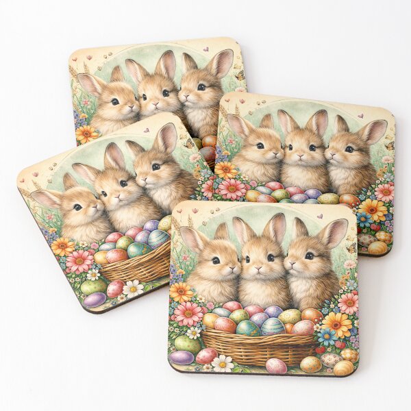 Item preview, Bunnies in the  Easter - Spring Harmony designed and sold by Helios Be. Lavsh.