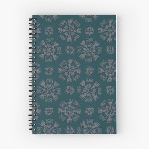 Item preview, Antique Furniture Decorations Radial Tan on Teal designed and sold by Digitalmyth's Designs.