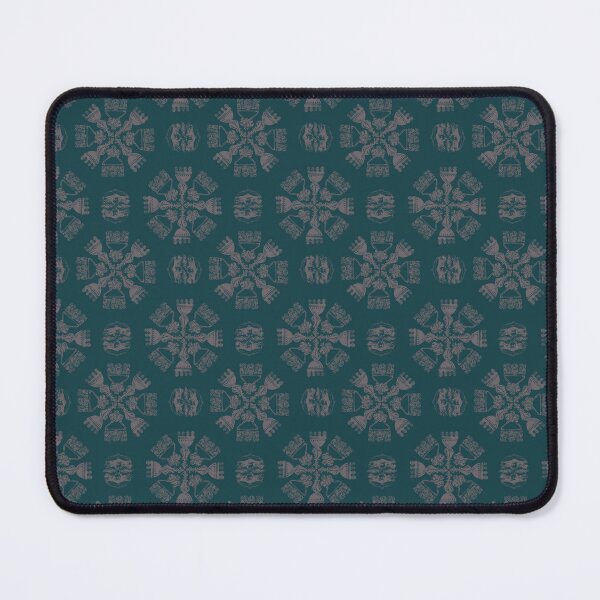 Item preview, Antique Furniture Decorations Radial Tan on Teal designed and sold by Digitalmyth's Designs.