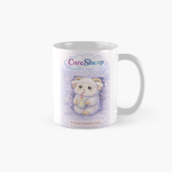 Item preview, Energy Vampire Ewe | Down to the Last Drop CareSheep Parody (Sheepism) designed and sold by Thpoar.