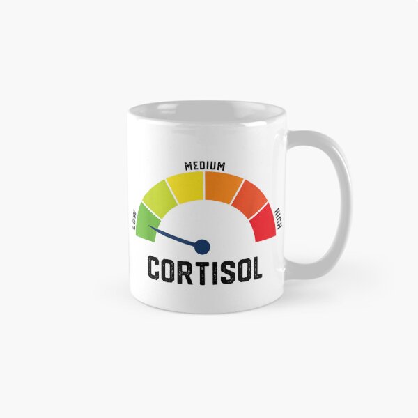 Item preview, Low Cortisol Stress Level Gauge Mental Health Awareness Punch Monkey Aesthetic designed and sold by Gargamal.