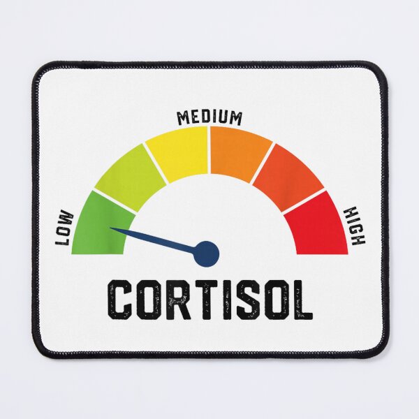 Item preview, Low Cortisol Stress Level Gauge Mental Health Awareness Punch Monkey Aesthetic designed and sold by Gargamal.