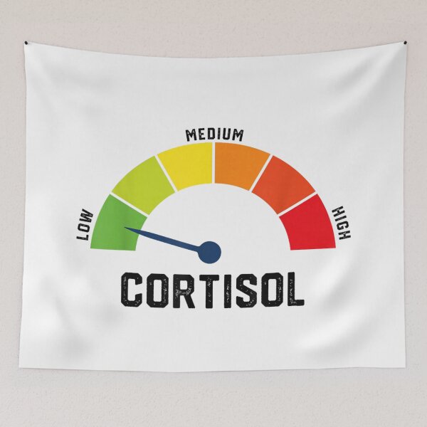Item preview, Low Cortisol Stress Level Gauge Mental Health Awareness Punch Monkey Aesthetic designed and sold by Gargamal.