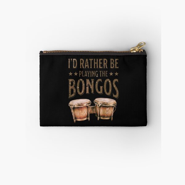 Item preview, I’d Rather Be Playing the Bongos – Vintage Bongo Drums designed and sold by SidTastic .