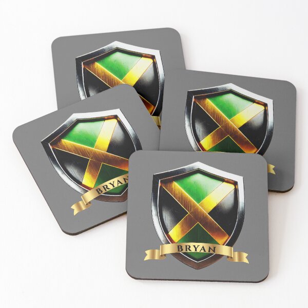 Item preview, Bryan Jamaica Family Name Shield designed and sold by Highlandkings.