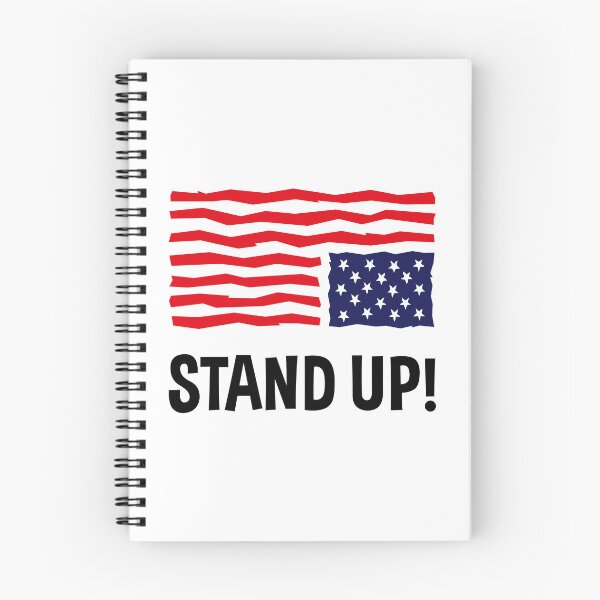 Item preview, Stand Up! (US Flag Upside Down) designed and sold by MrFaulbaum.