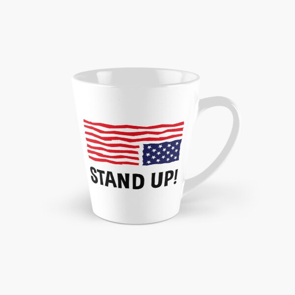 Item preview, Stand Up! (US Flag Upside Down) designed and sold by MrFaulbaum.