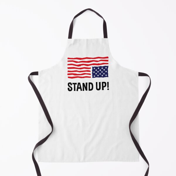 Item preview, Stand Up! (US Flag Upside Down) designed and sold by MrFaulbaum.
