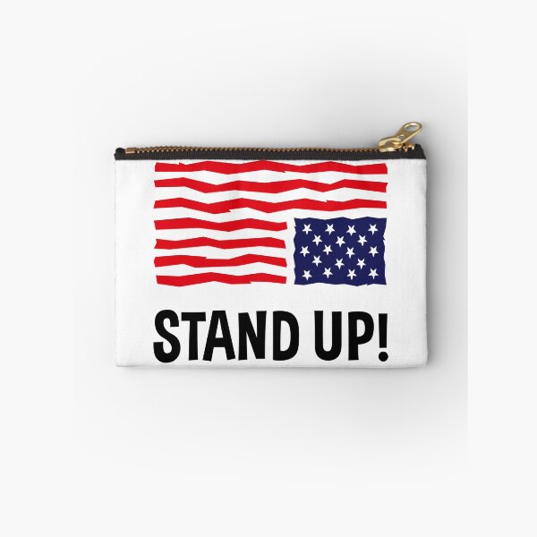 Item preview, Stand Up! (US Flag Upside Down) designed and sold by MrFaulbaum.