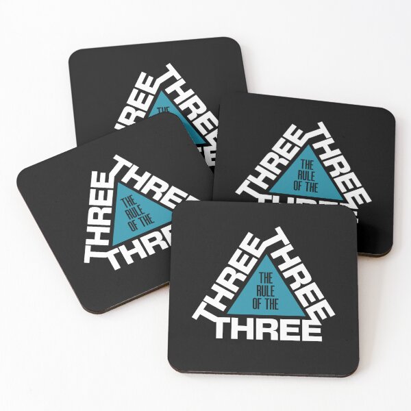 Item preview, The Rule of Three Raman Philosophy Geometric Triangle designed and sold by AnAzArt.