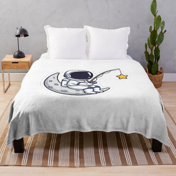 Item preview, Astronaut Fishing For Stars On The Moon designed and sold by RickyStick.