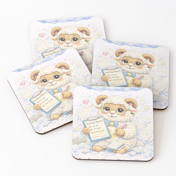 Item preview, Feelings Compliance Sheep | Emotional Needs Report CareSheep Parody (Sheepism) designed and sold by Thpoar.
