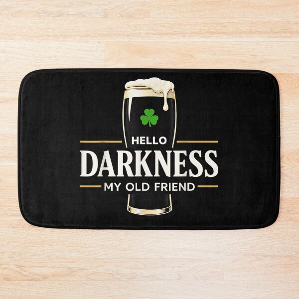 Item preview, Hello Darkness My Old Friend Irish Stout Beer Punch Monkey Mood Art designed and sold by Gargamal.