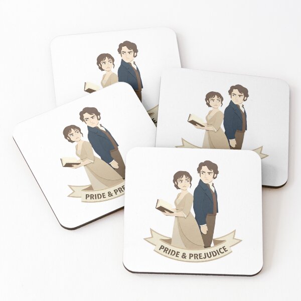 Item preview, Pride & Prejudice Papercraft Jane Austen Couple designed and sold by Fenay Designs.