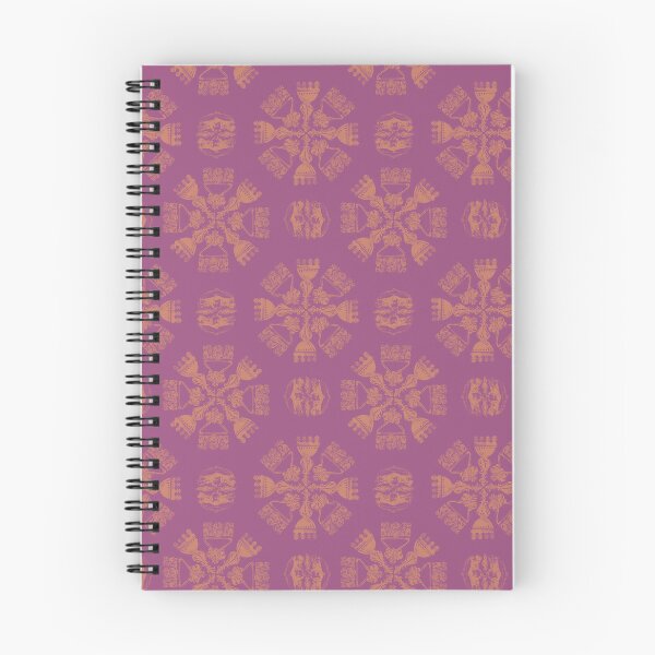 Item preview, Antique Furniture Decorations Radial Rose Gold on Mauve designed and sold by Digitalmyth's Designs.