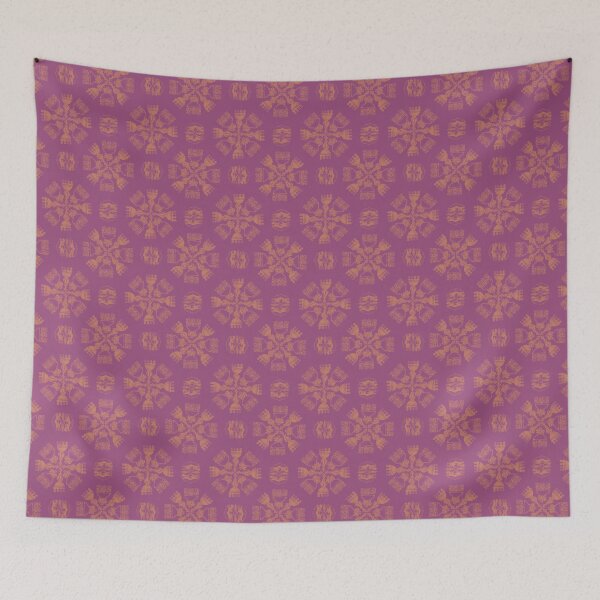 Item preview, Antique Furniture Decorations Radial Rose Gold on Mauve designed and sold by Digitalmyth's Designs.