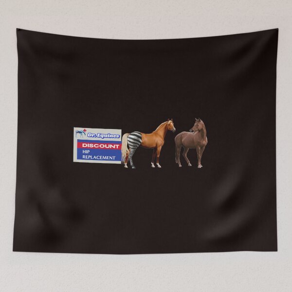 Item preview, Equine Horse Discount Hip Replacement logo designed and sold by VWscout2.