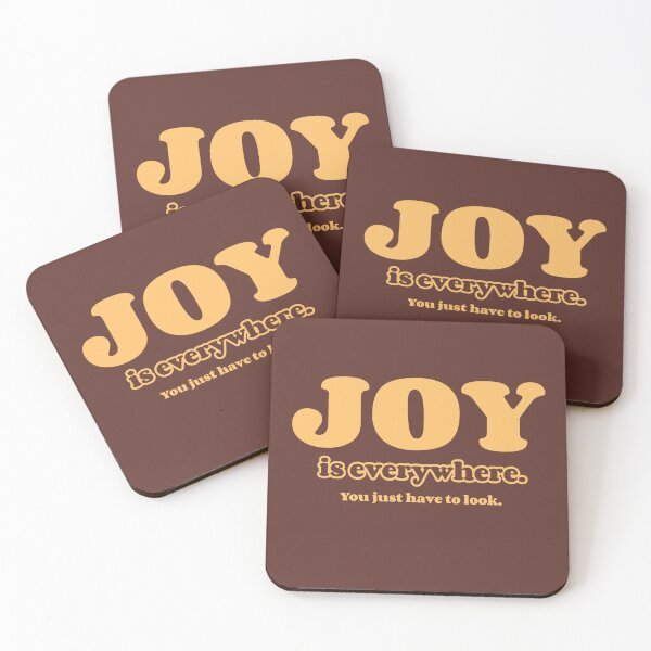 Item preview, Joy is Everywhere, You Just Have to Look -- daily motivation designed and sold by The Sporty Nerd.