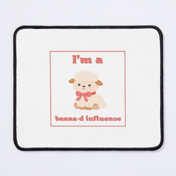 Item preview, I’m a Baaa-d Influence – Funny Sheep Pun Shirt designed and sold by Mouad-Doadi.