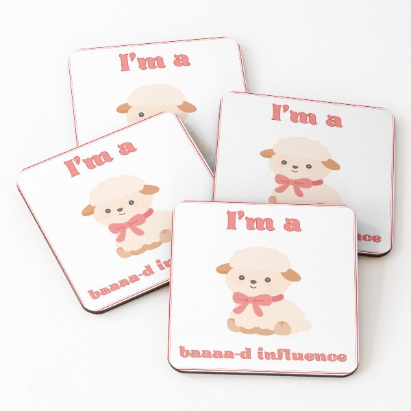 Item preview, I’m a Baaa-d Influence – Funny Sheep Pun Shirt designed and sold by Mouad-Doadi.