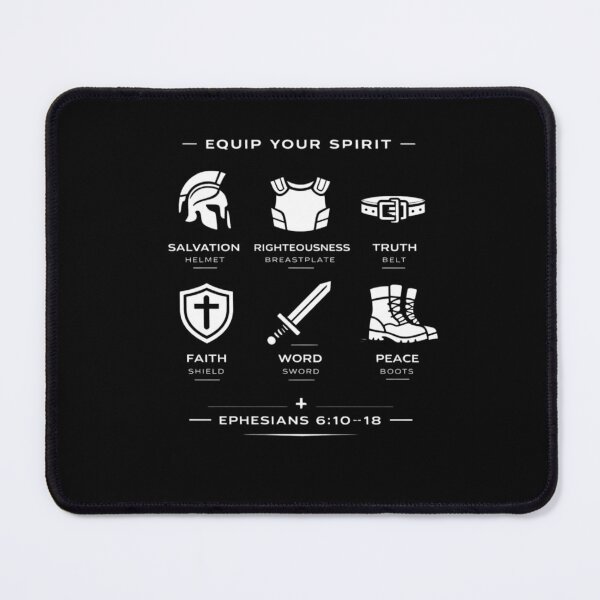 Item preview, Equip Your Spirit – Armor of God Ephesians 6 Christian Faith Design designed and sold by astersgraphics.