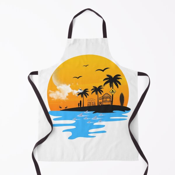 Item preview, Coastal Predator Vintage Shark Retro Beach Ocean Wildlife Design designed and sold by KapiPrint.