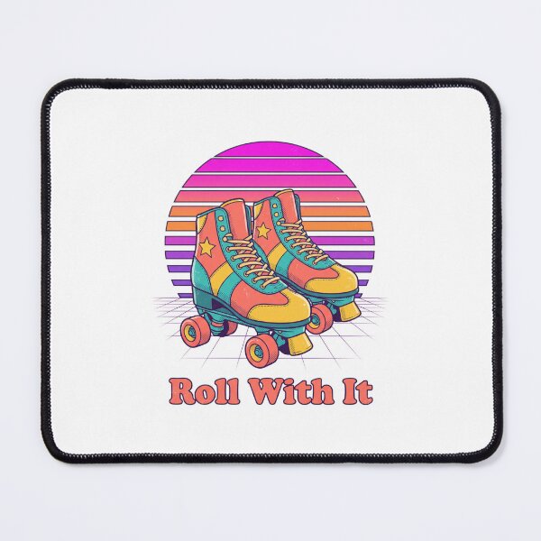 Item preview, Roll With It Retro Roller Skates designed and sold by DenBox.